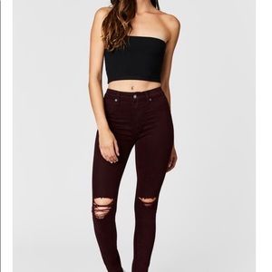 ✨HP✨LF Carmar burgundy jeans